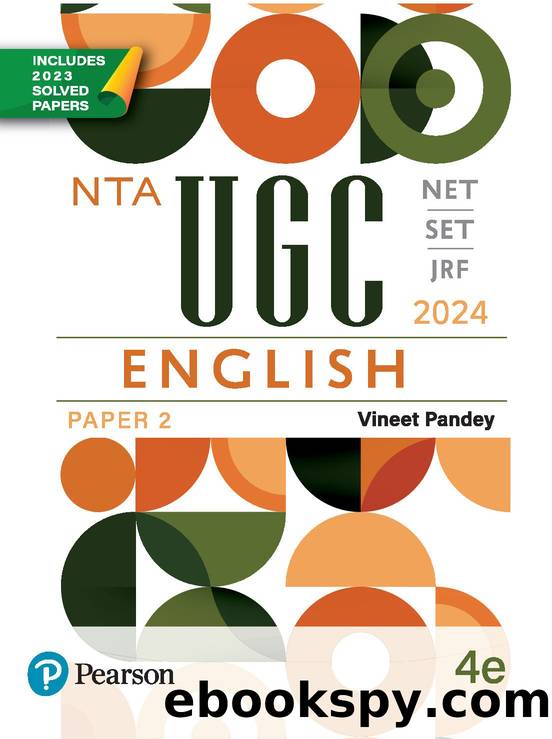 NTA UGC English Paper II 2024, Fourth Edition by Vineet Pandey